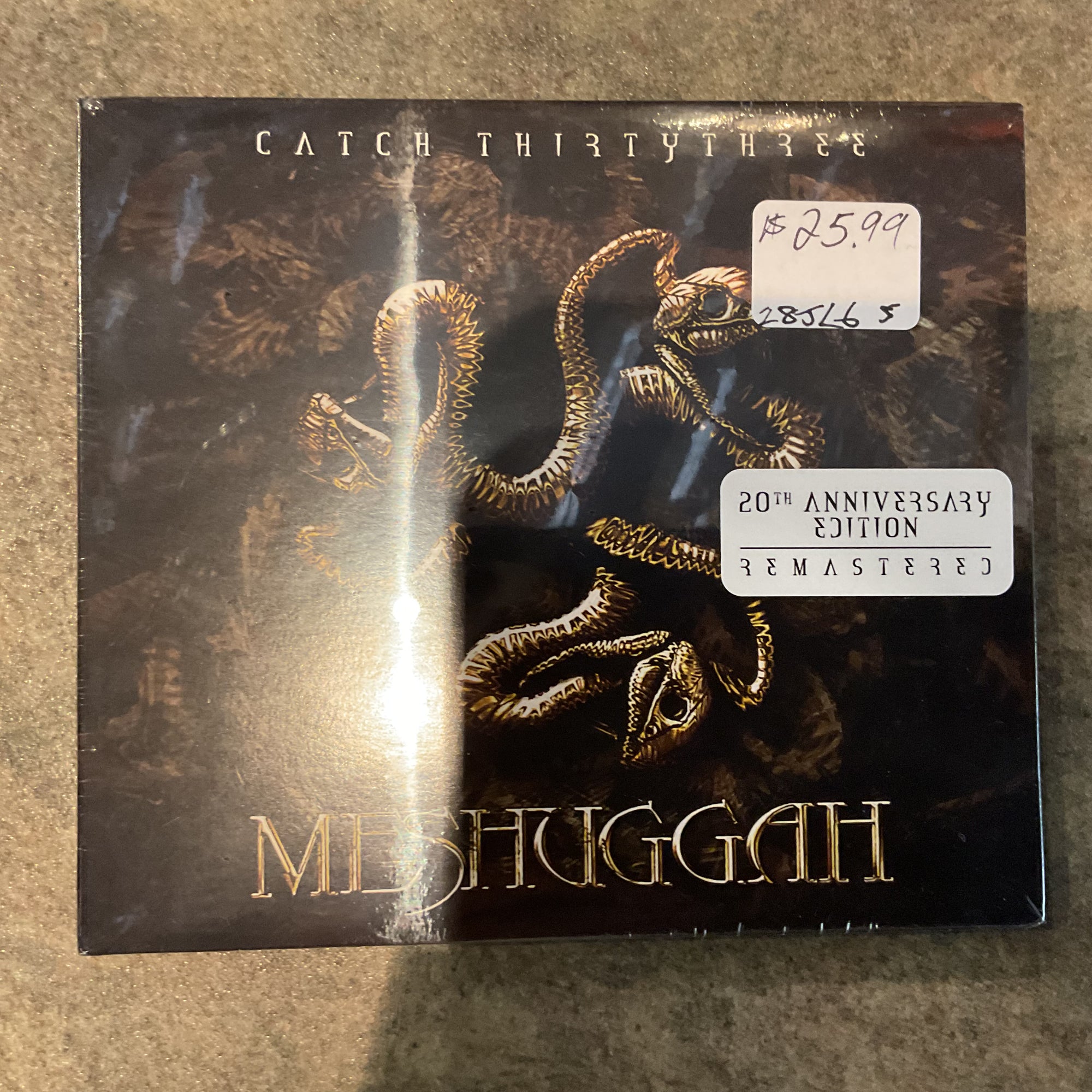 Meshuggah (CD NEW) Catch Thirtythree 20th Anniversary