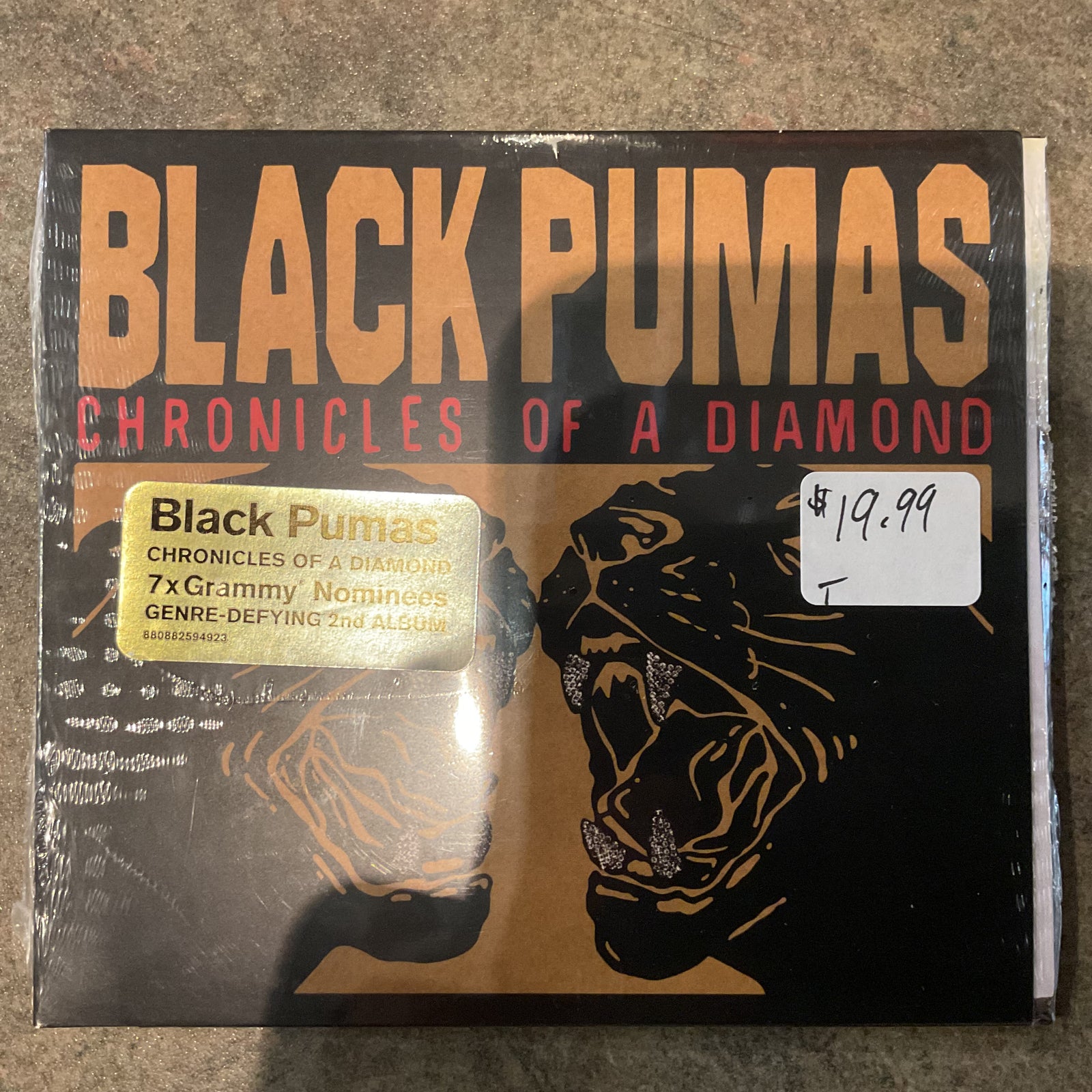 Black Pumas (CD NEW) Chronicles Of A Diamond