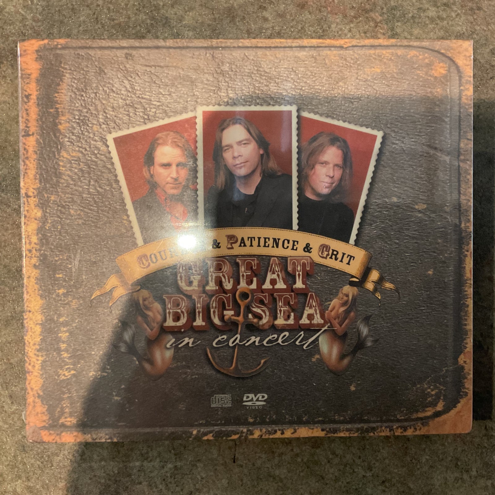 Great Big Sea (CD + DVD NEW) Courage & Patience & Grit
