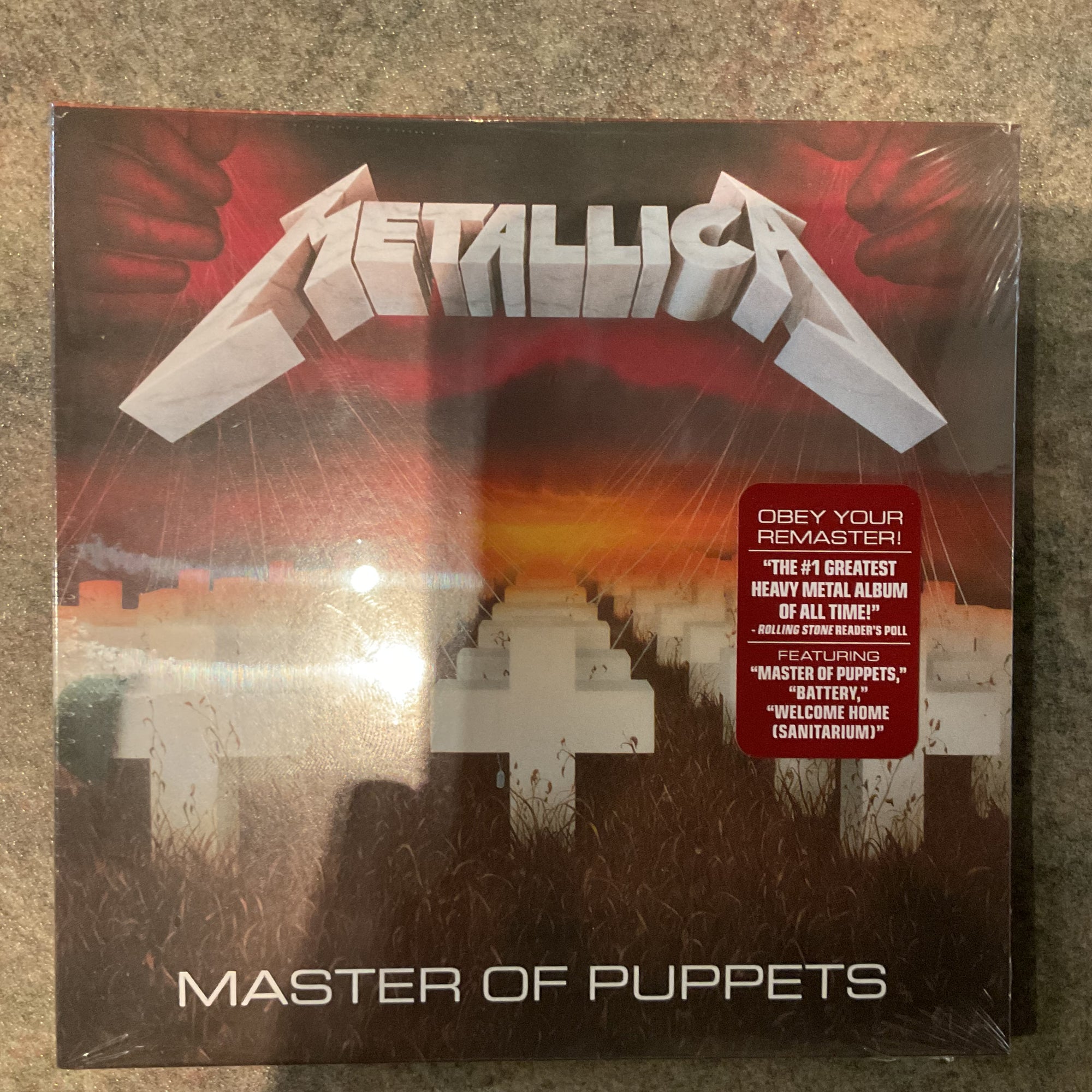 Metallica (CD NEW) Master Of Puppets