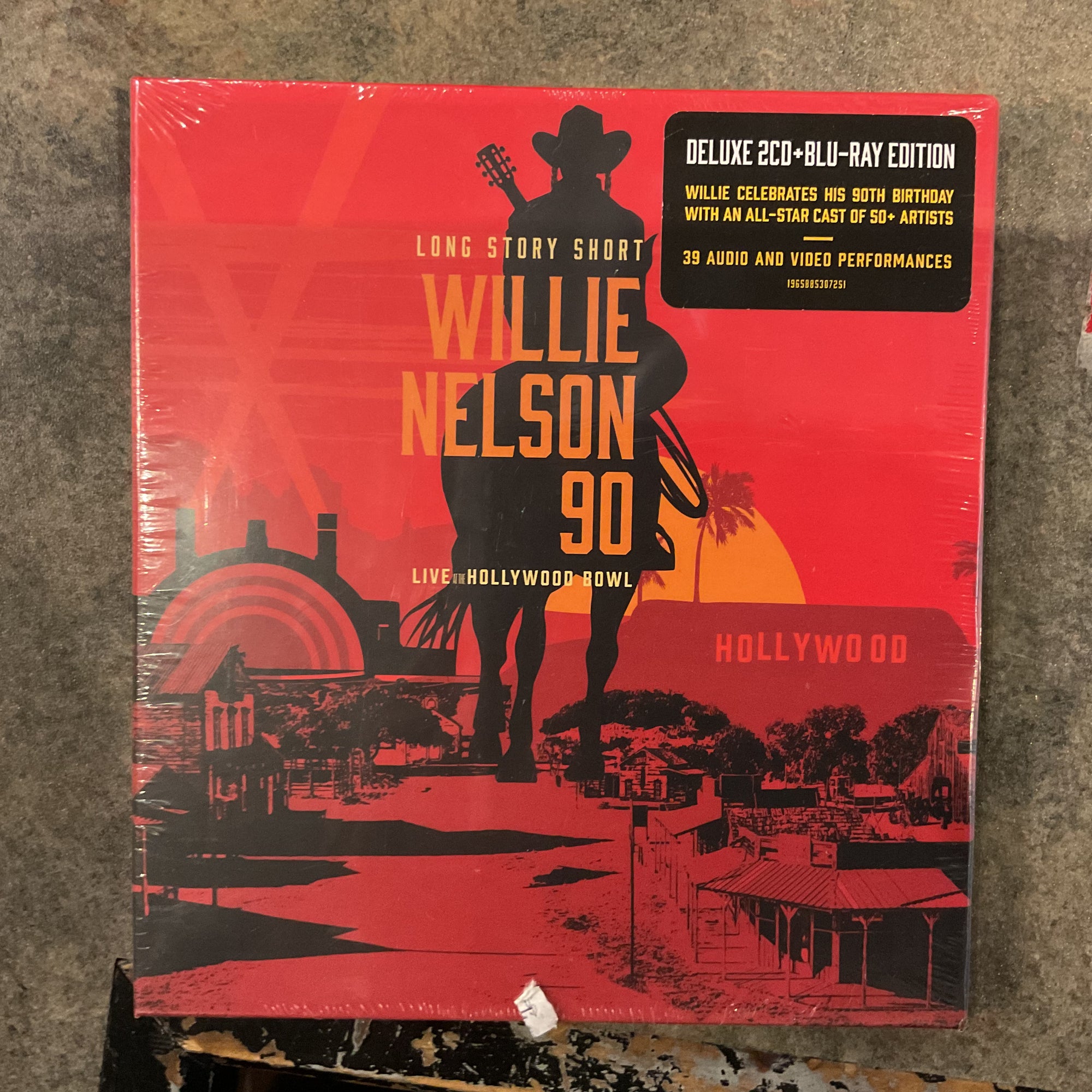 Willie Nelson (2CD + Blu-Ray NEW) Long Story Short: Willie 90 Live At The Hollywood Bowl