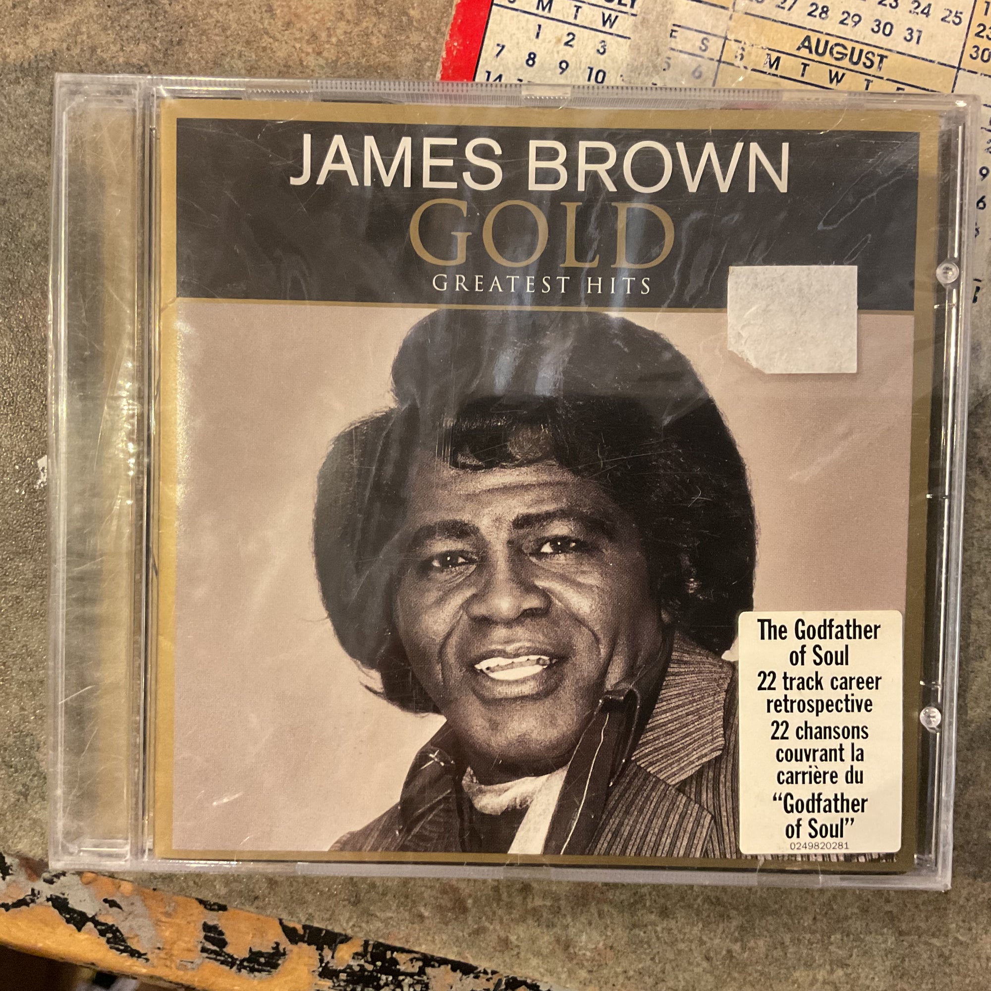 James Brown (CD NEW) Gold Greatest Hits