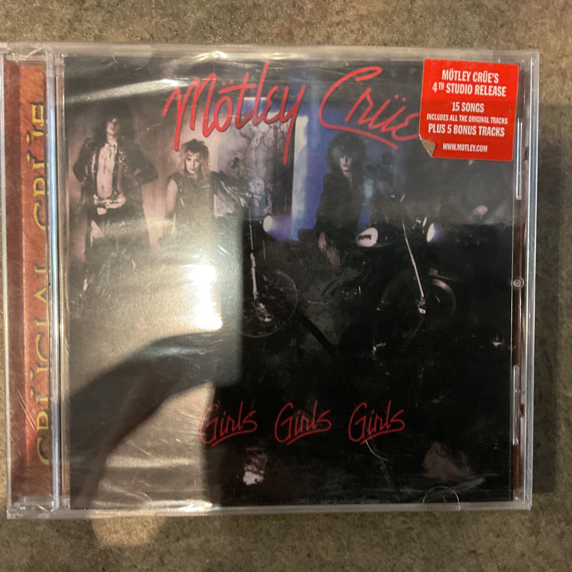 Motley Crue (CD NEW) Girls Girls Girls