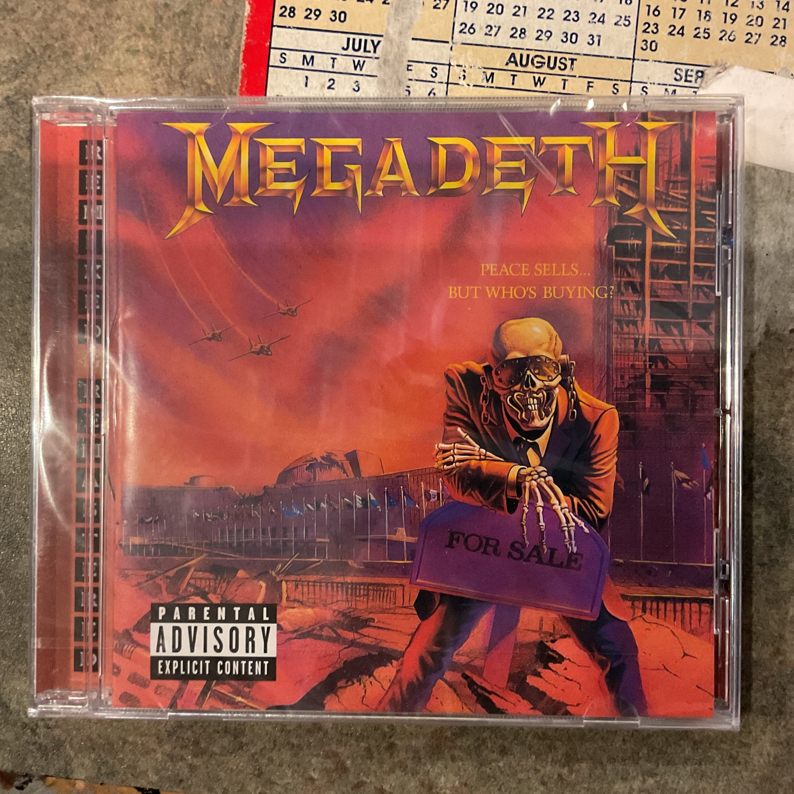 Megadeth (CD NEW) Peace Sells... But Who's Buying