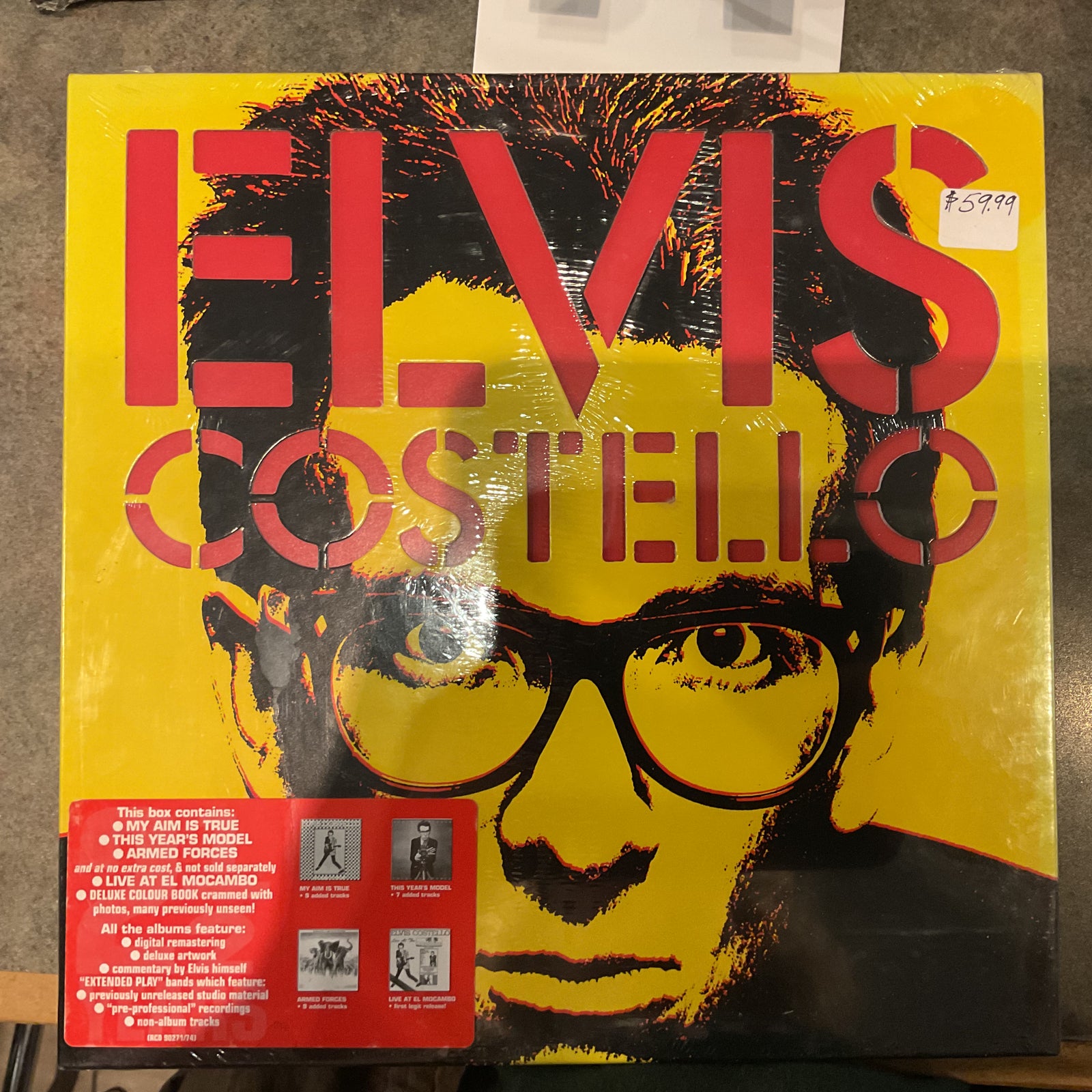 Elvis Costello (4CD New) 2 1/2 Years