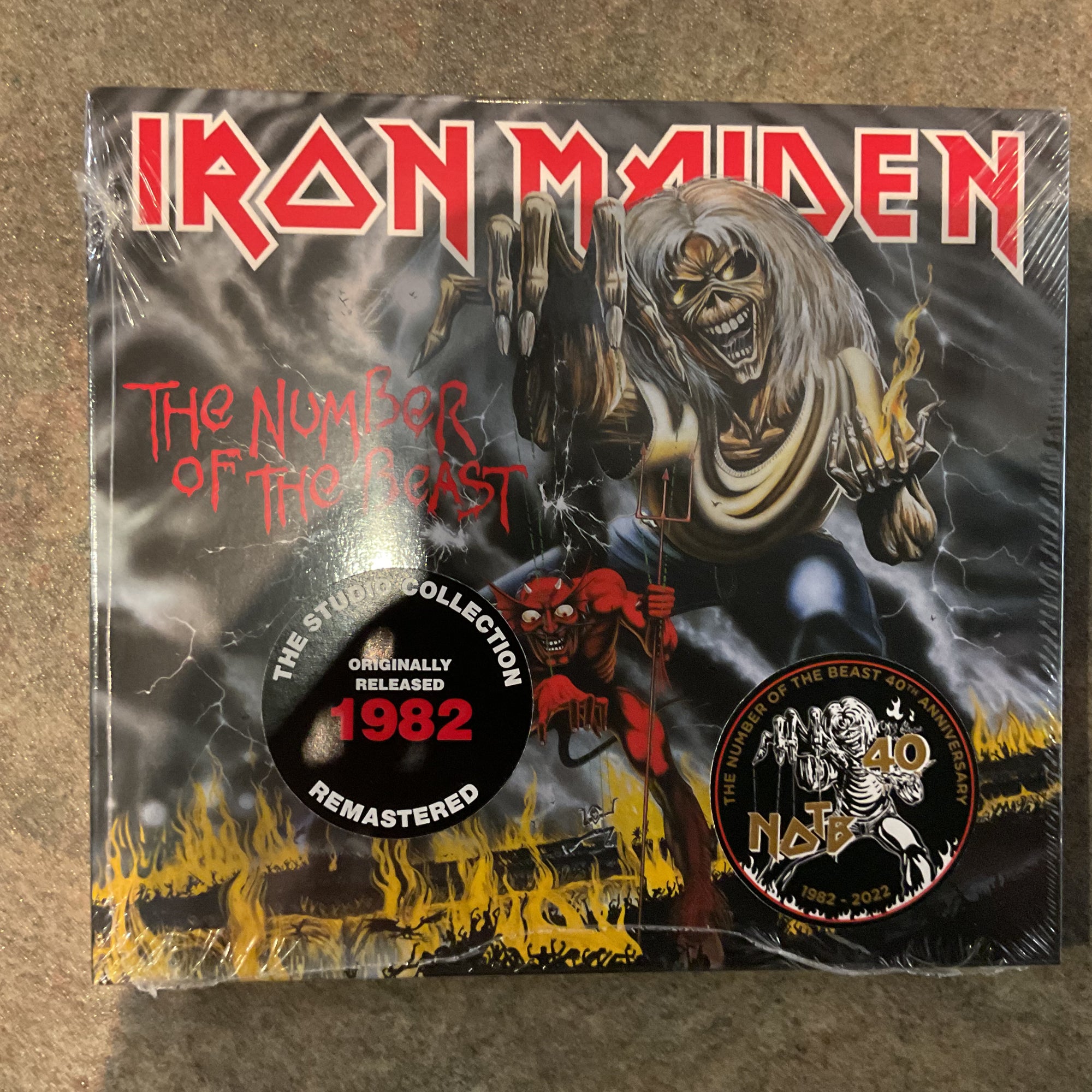 Iron Maiden (CD NEW) The Number Of The Beast