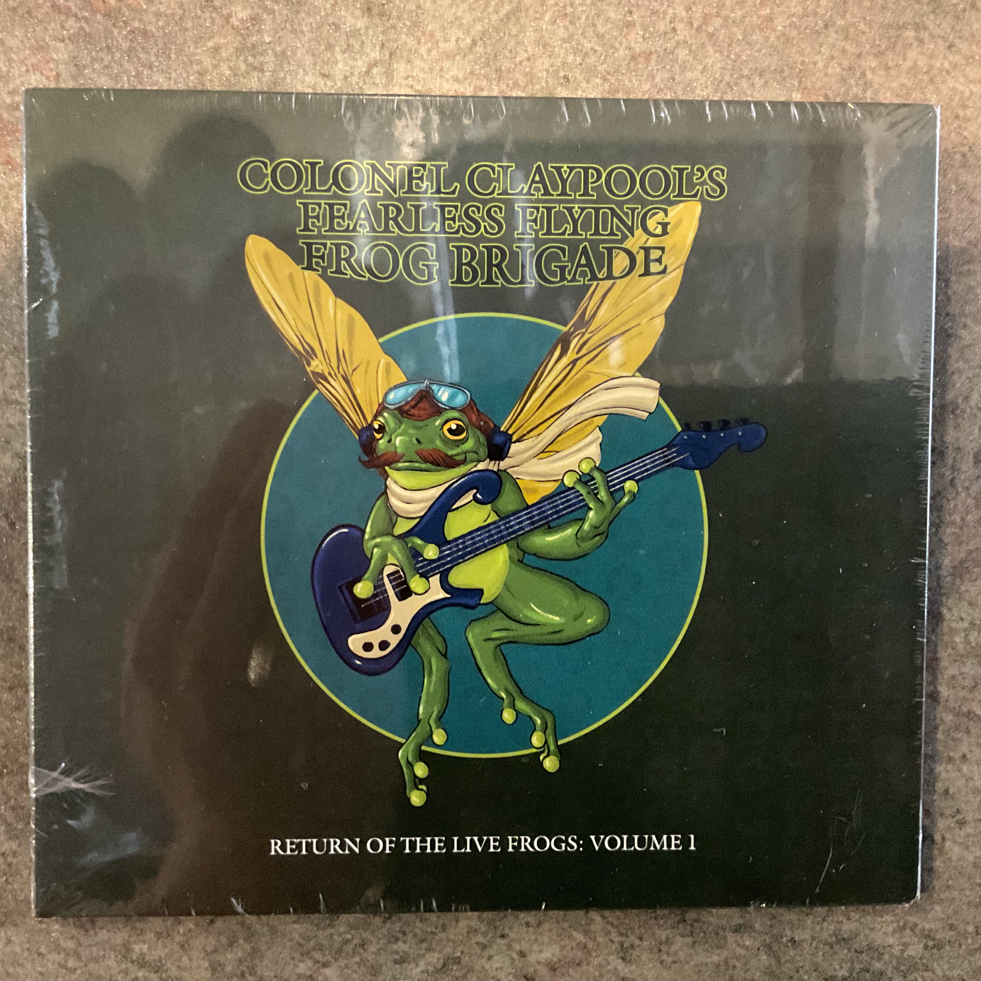 Colonel Claypool's Fearless Flying Frog Brigade (CD NEW) Return Of The Live Frogs Vol. 1