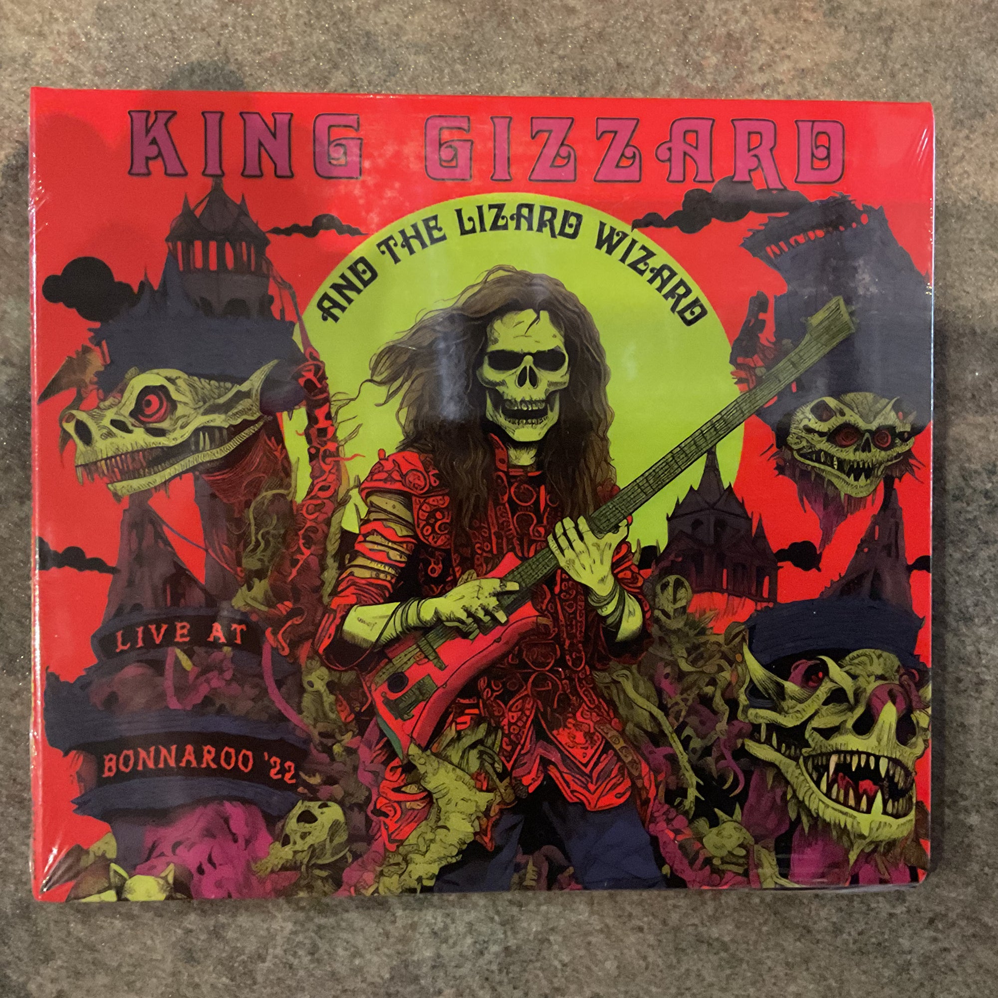 King Gizzard And The Lizard Wizard (CD NEW) Live At Bonnaroo '22