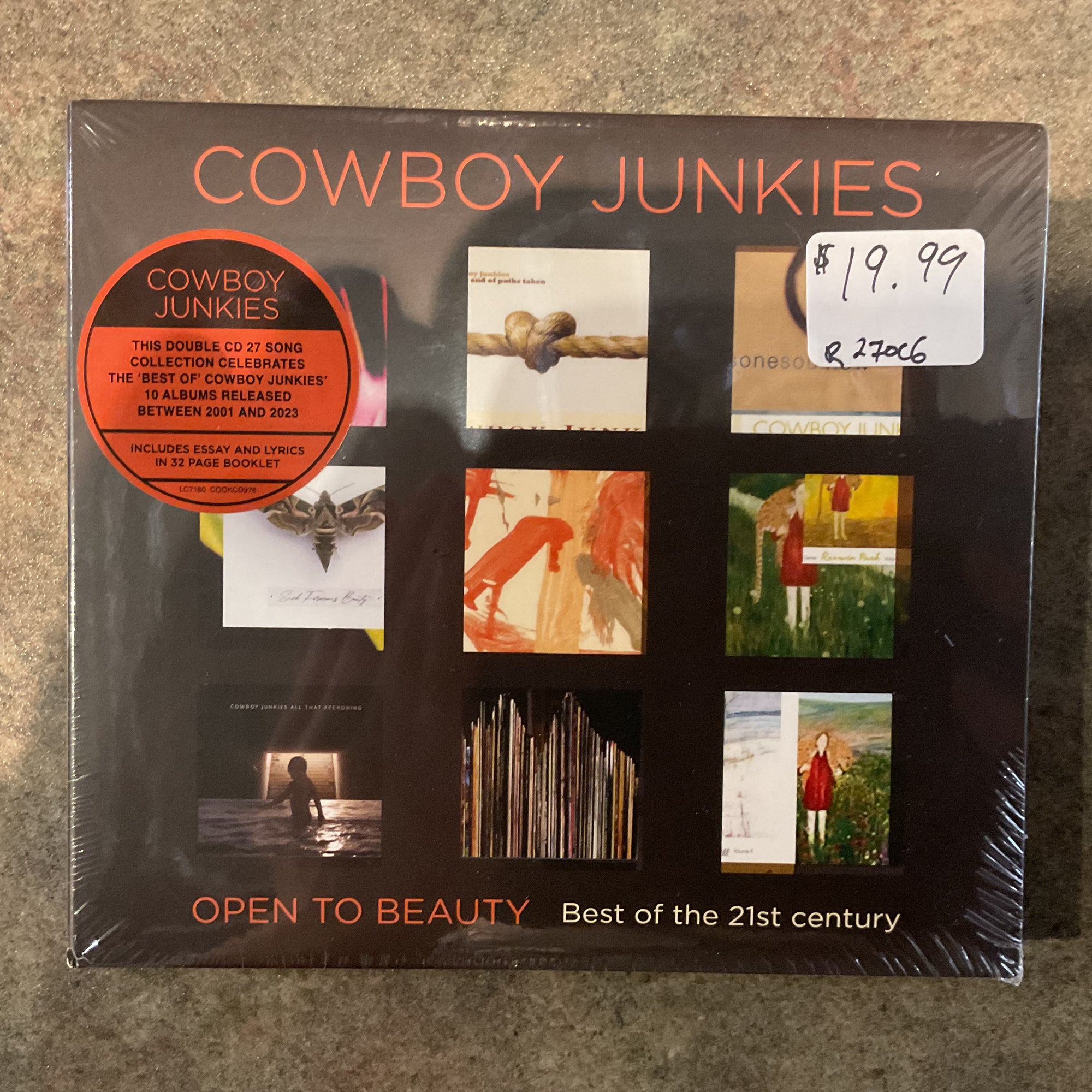 Cowboy Junkies (2CD NEW) Open To Beauty: Best Of The 21st Century