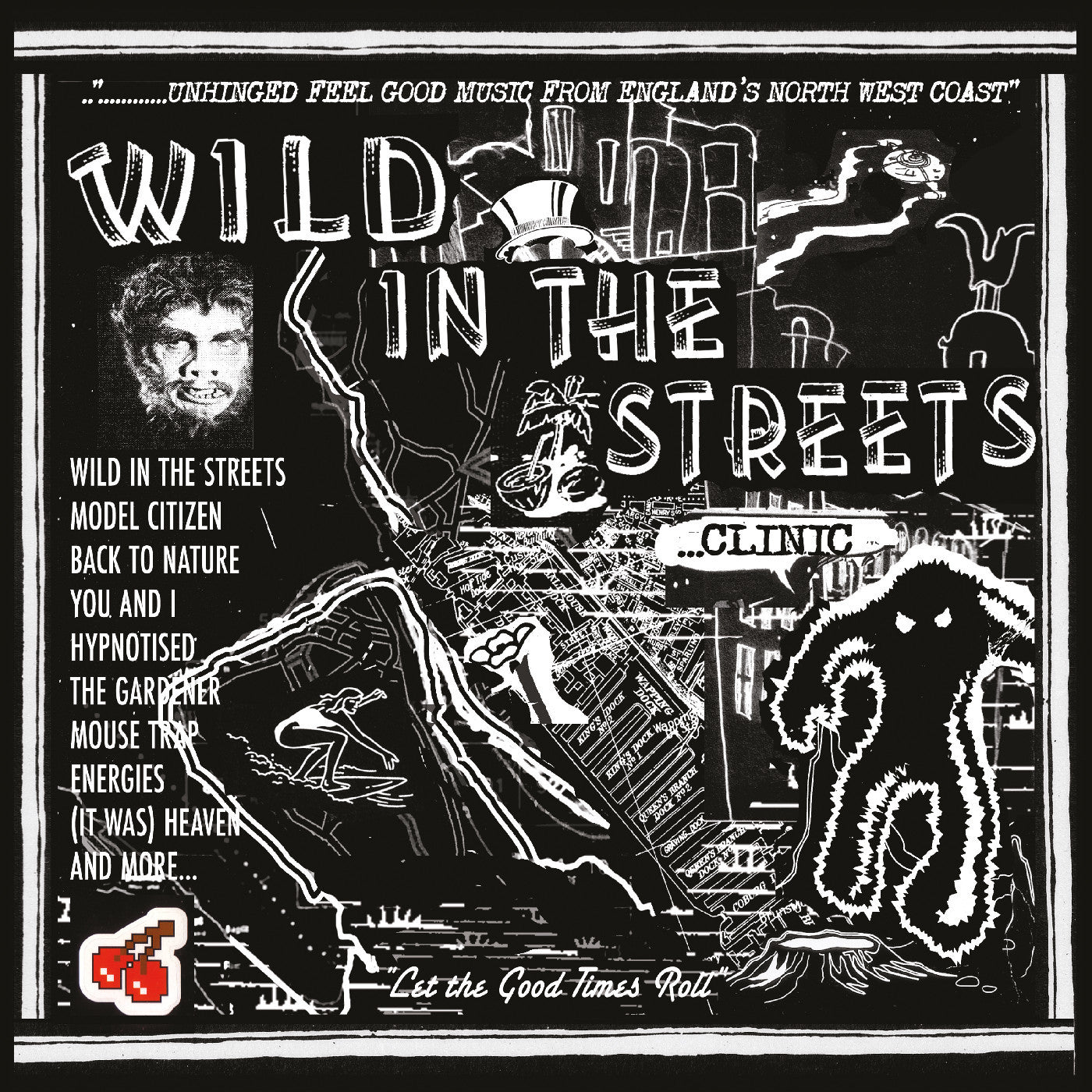 Clinic - Wild In The Streets (Blue Vinyl LP)