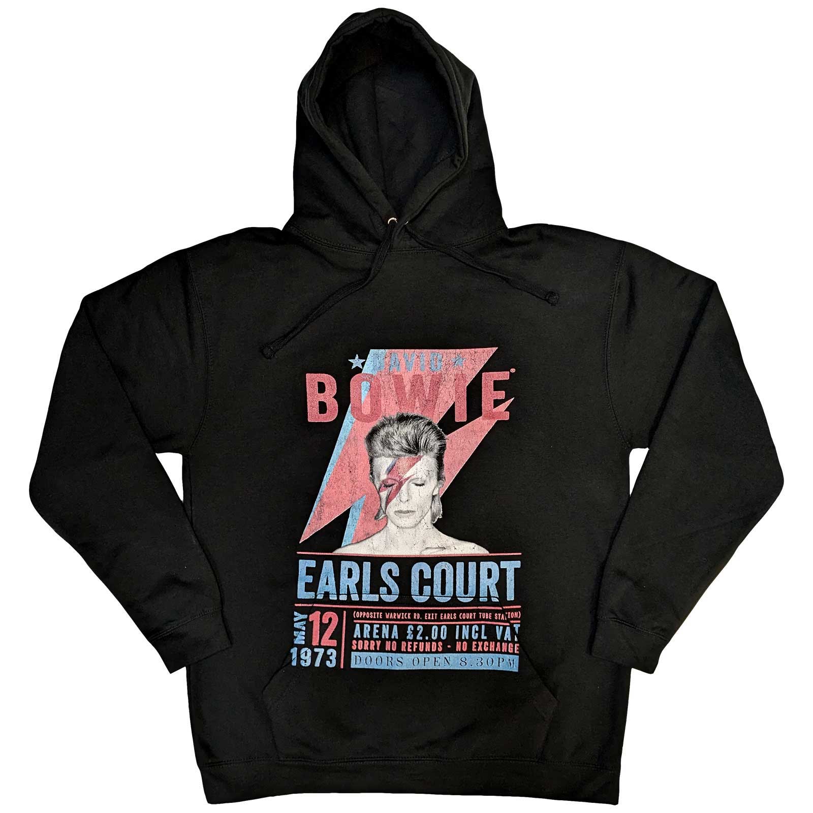 Hoodie - David Bowie Earls Court ‘73 Black