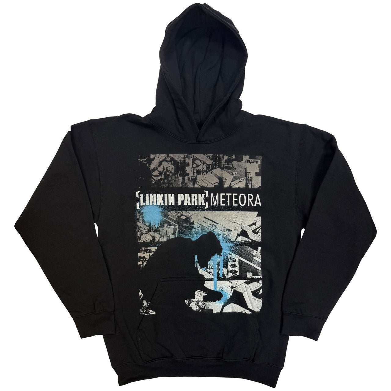 Hoodie - Linkin Park Meteora Drip Collage Black