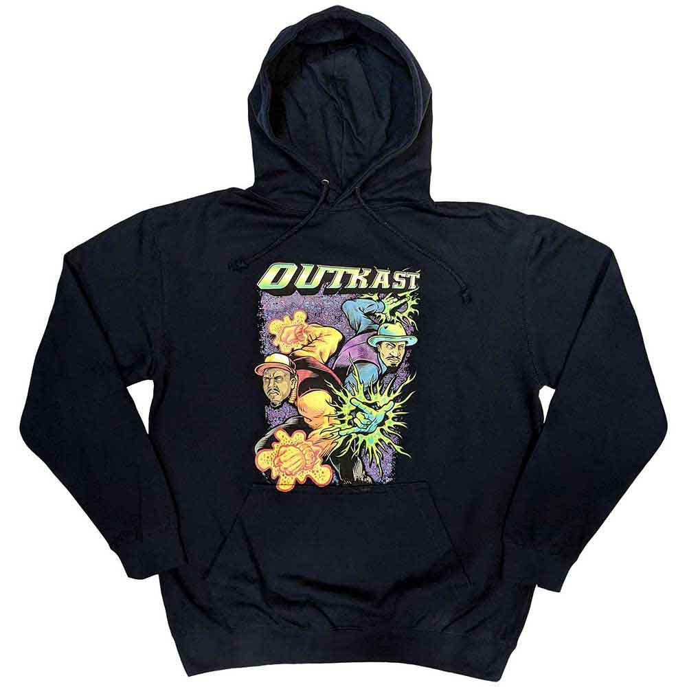 Hoodie - Outkast Superheroes Navy Blue