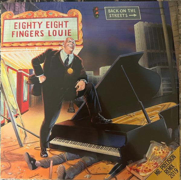 88 Fingers Louie - Back On The Streets (Blue Vinyl LP)