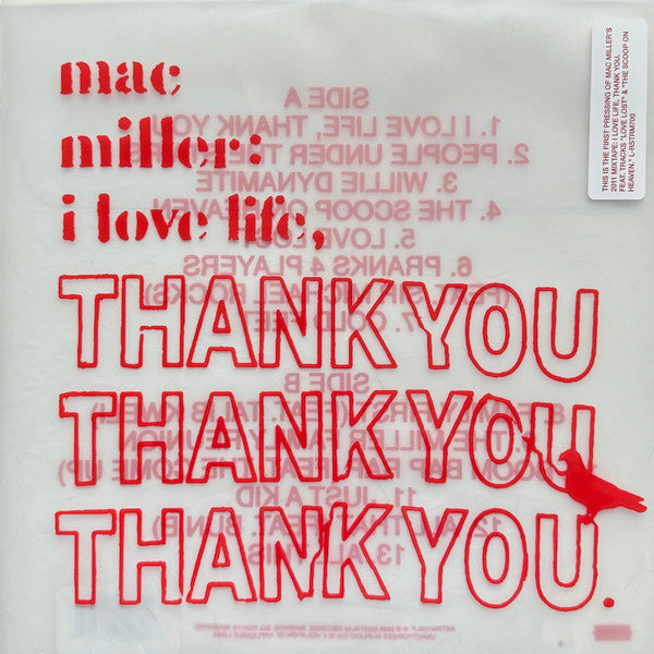 Mac Miller - I Love Life, Thank You (Clear Vinyl LP)