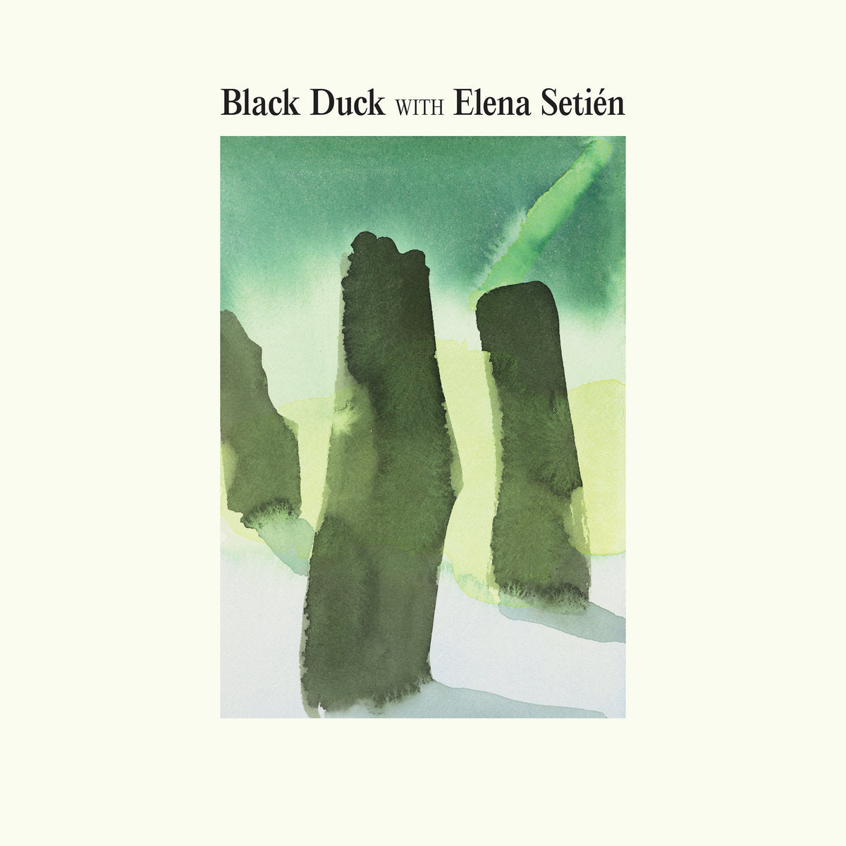Black Duck With Elena Setien - Black Duck With Elena Setien (Clear Vinyl LP)