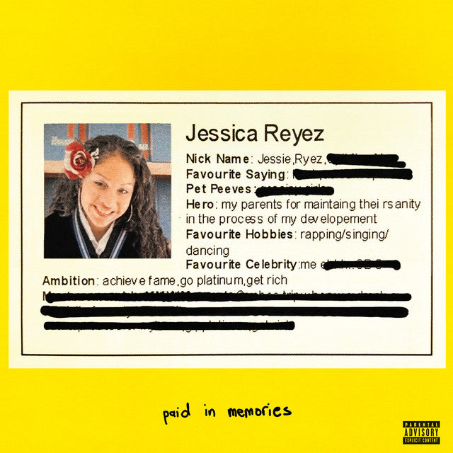 Jesse Reyez - Paid in Memories (Vinyl LP)