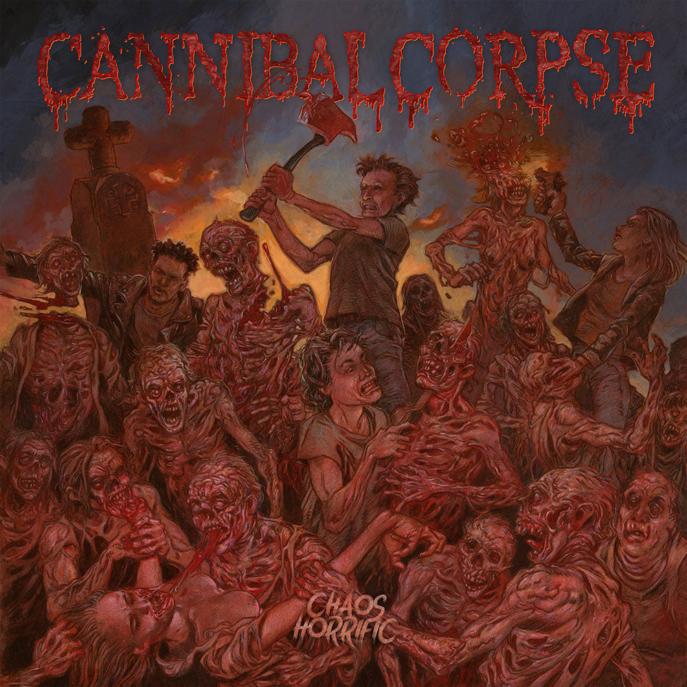 Cannibal Corpse - Chaos Horrific (Red & Orange Vinyl LP)