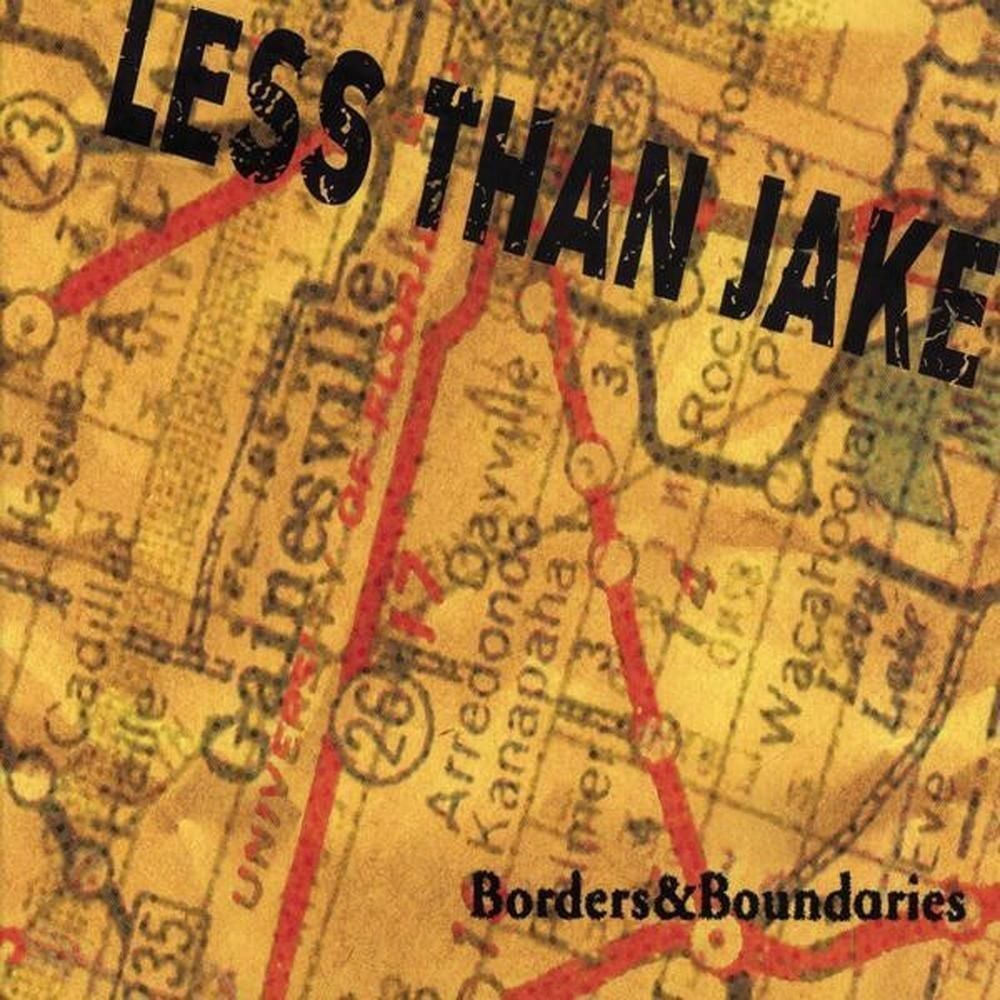 Less Than Jake - Borders & Boundaries: 25th Ann. (Yellow Vinyl 2LP)