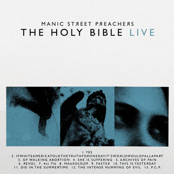 Manic Street Preachers - The Holy Bible Live (Blue Vinyl 2LP)