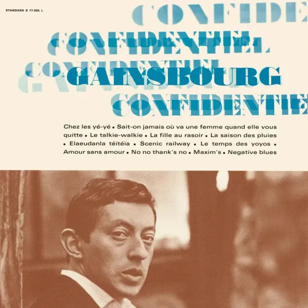 Serge Gainsbourg - Confidentiel (Vinyl LP)