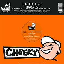 Faithless - "Insomnia" (Orange Vinyl 12" EP)