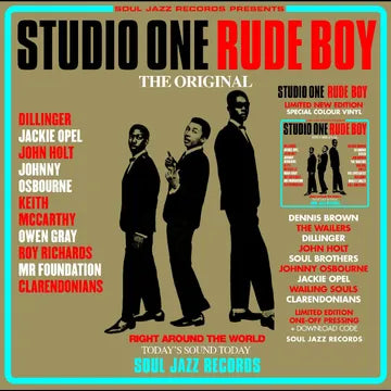 (2) Various Artists - Studio One: Rude Boy RSD24 (Vinyl 2LP)