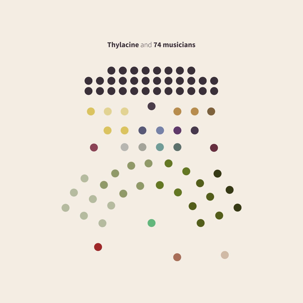 Thylacine - Thylacine and 74 Musicians (Vinyl 2LP)
