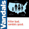 Vandals - Hitler Bad, Vandals Good (Blue/White Vinyl LP)