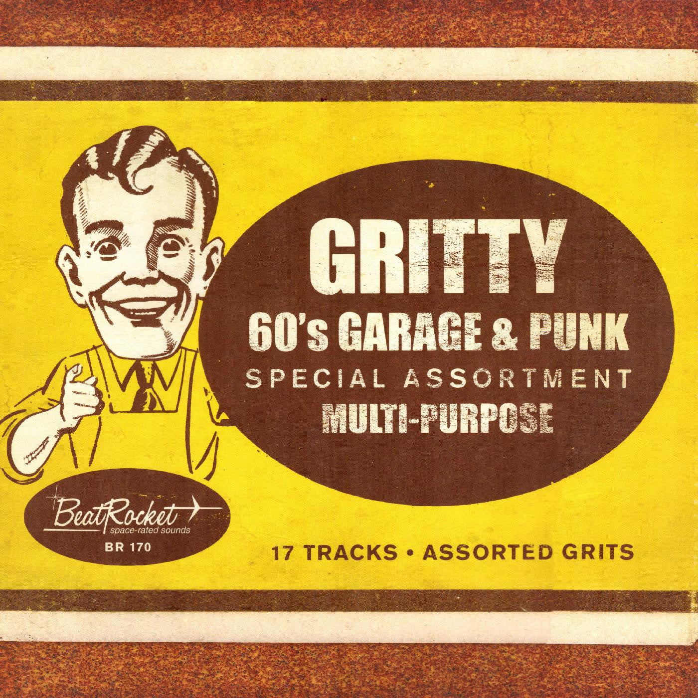 Various Artists - Gritty  60's Garage & Punk (Vinyl LP)