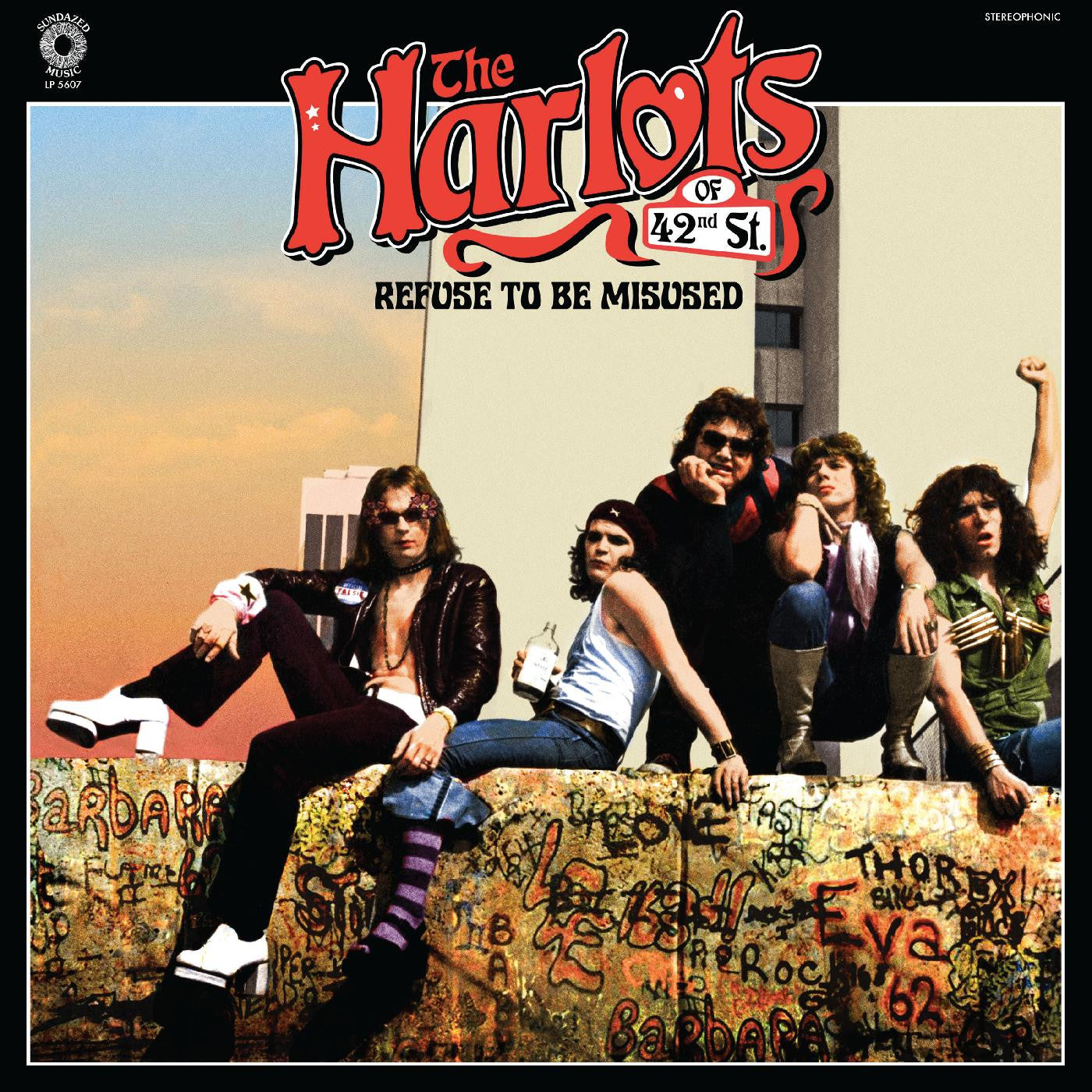 Harlots of 42nd Street - Refuse to Be Misused (Vinyl LP)