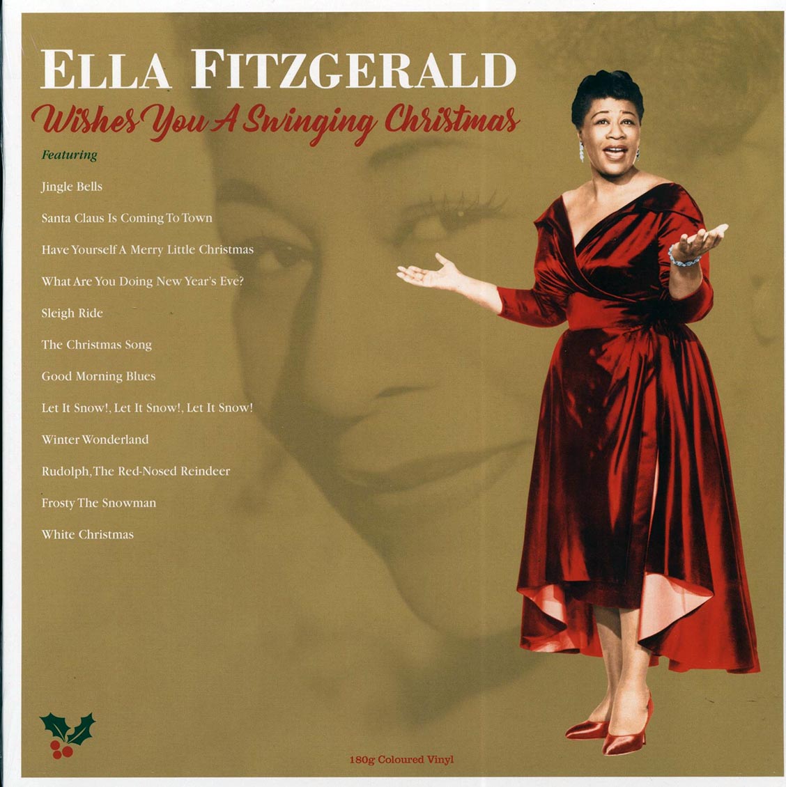 Ella  Fitzgerald - Wishes You a Swinging Christmas (Gold Vinyl LP)