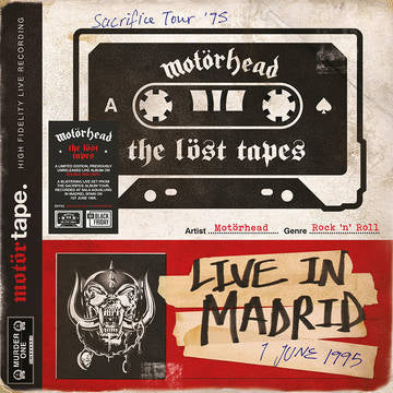 Motorhead - The Lost Tapes Vol.1 (Live In Madrid 1995) RSDBF21 (Vinyl 2LP)
