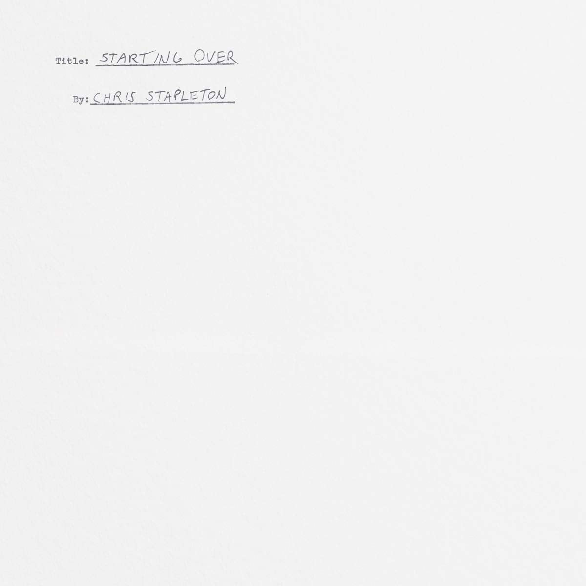 Chris Stapleton - Starting Over (Vinyl LP)