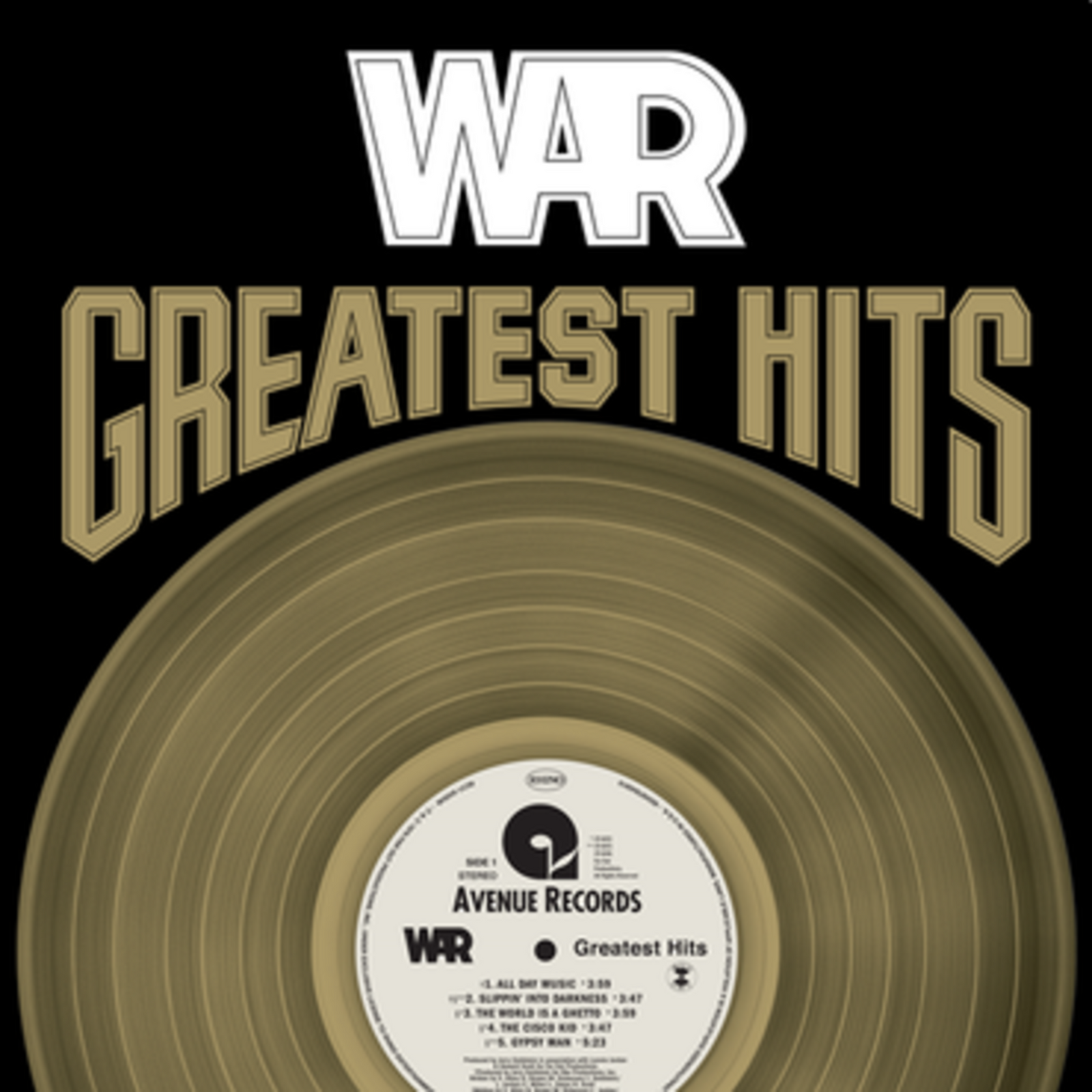 War - Greatest Hits (Blue Vinyl LP)