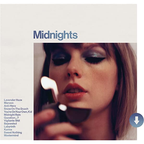 Taylor Swift - Midnights (Moonstone Blue Vinyl LP)