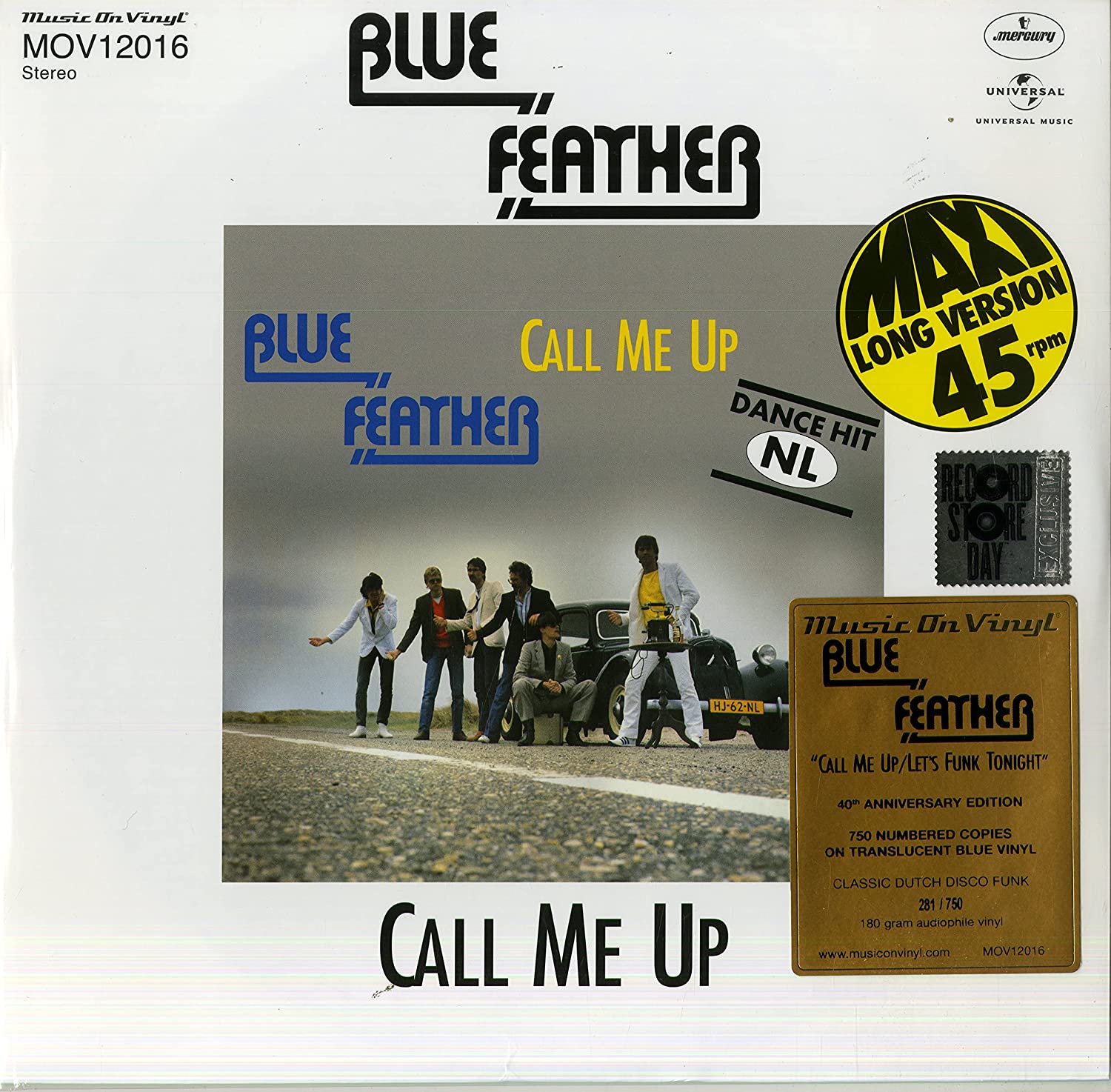 Blue Feather - Call Me Up RSD (Vinyl EP)