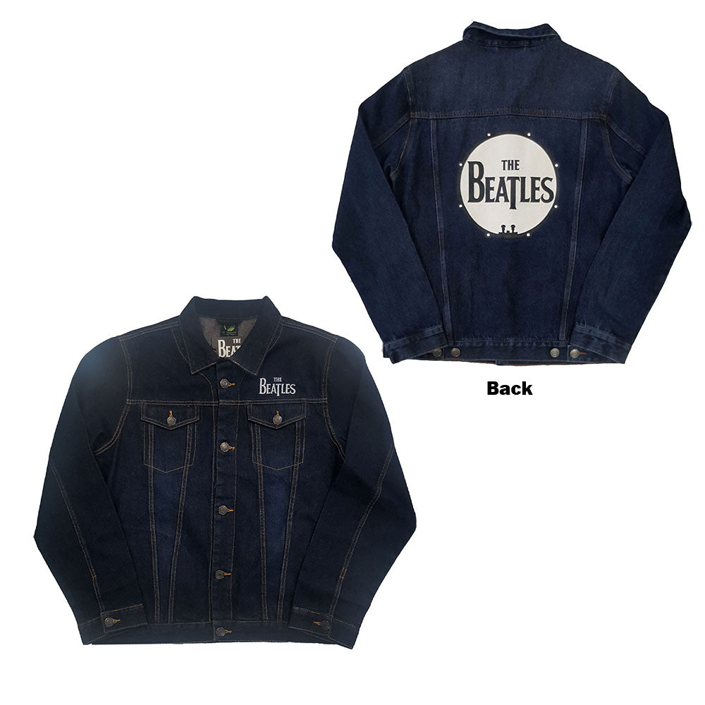 Beatles Denim Jacket - Drum Logo
