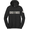 Hoodie - Guns N Roses Logo &amp; Bullet Circle Black