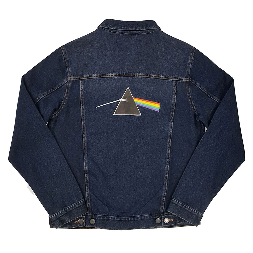 Pink Floyd Denim Jacket - Dark Side Of The Moon Prism