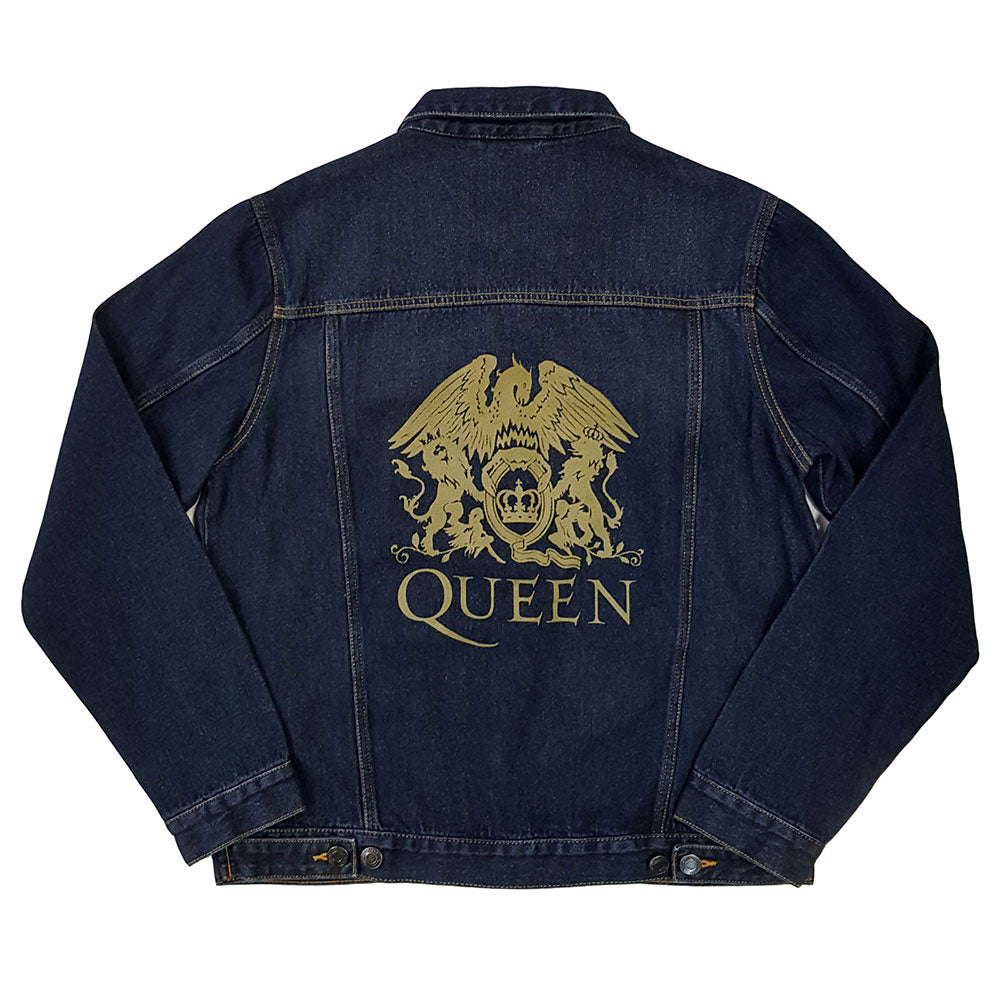 Queen Denim Jacket - Classic Crest