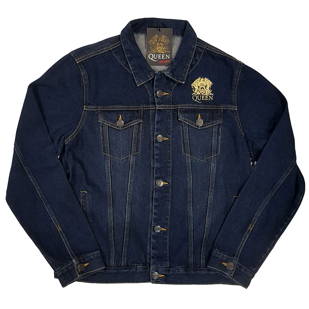 Queen Denim Jacket - Classic Crest