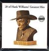 Hank Williams - 20 of Hank Williams Greatest Hits (Vinyl LP Record)