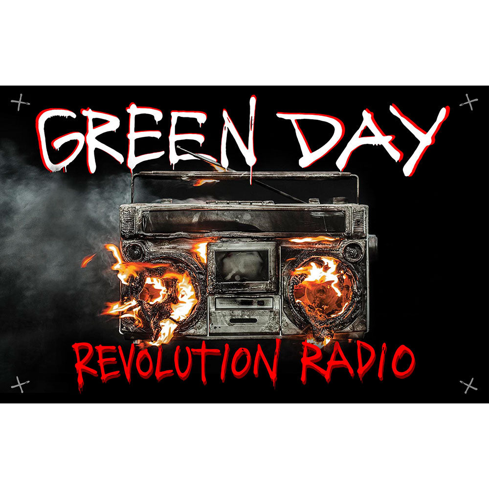 GREEN DAY TEXTILE POSTER: REVOLUTION RADIO