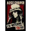 ALICE COOPER TEXTILE POSTER: I&#39;M WATCHING YOU