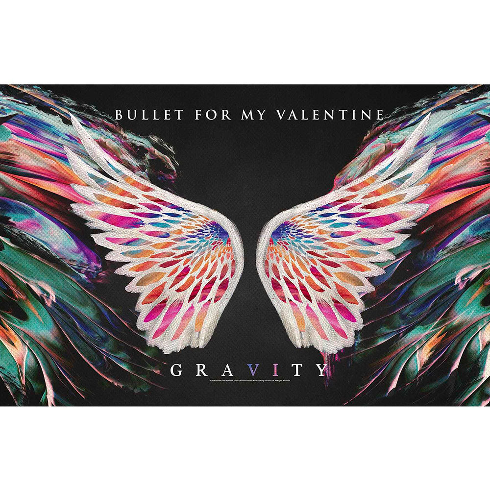BULLET FOR MY VALENTINE TEXTILE POSTER: GRAVITY
