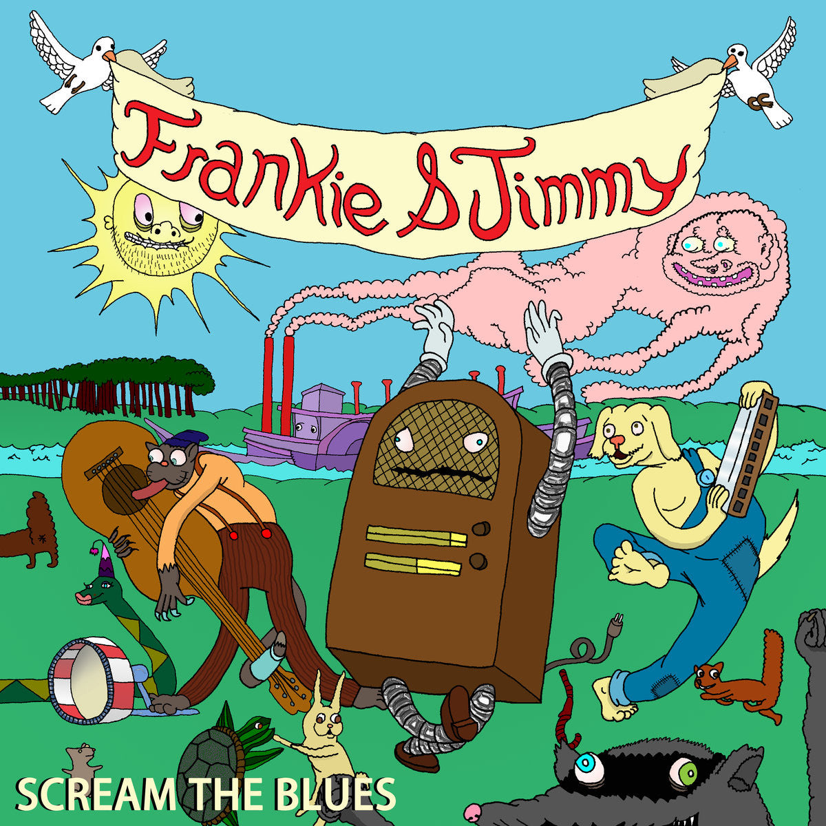 Frankie & Jimmy - Scream The Blues (Vinyl LP Record)