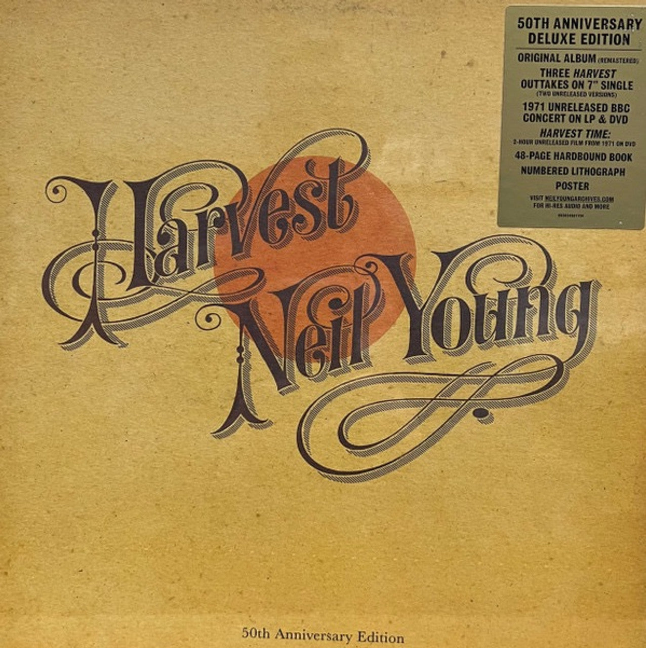 Neil Young - Harvest 50th Ann. Dlx Edition (Vinyl 2LP + DVD Box Set)