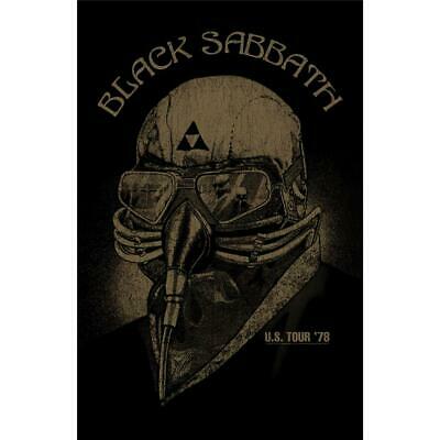 BLACK SABBATH TEXTILE POSTER: US TOUR 78